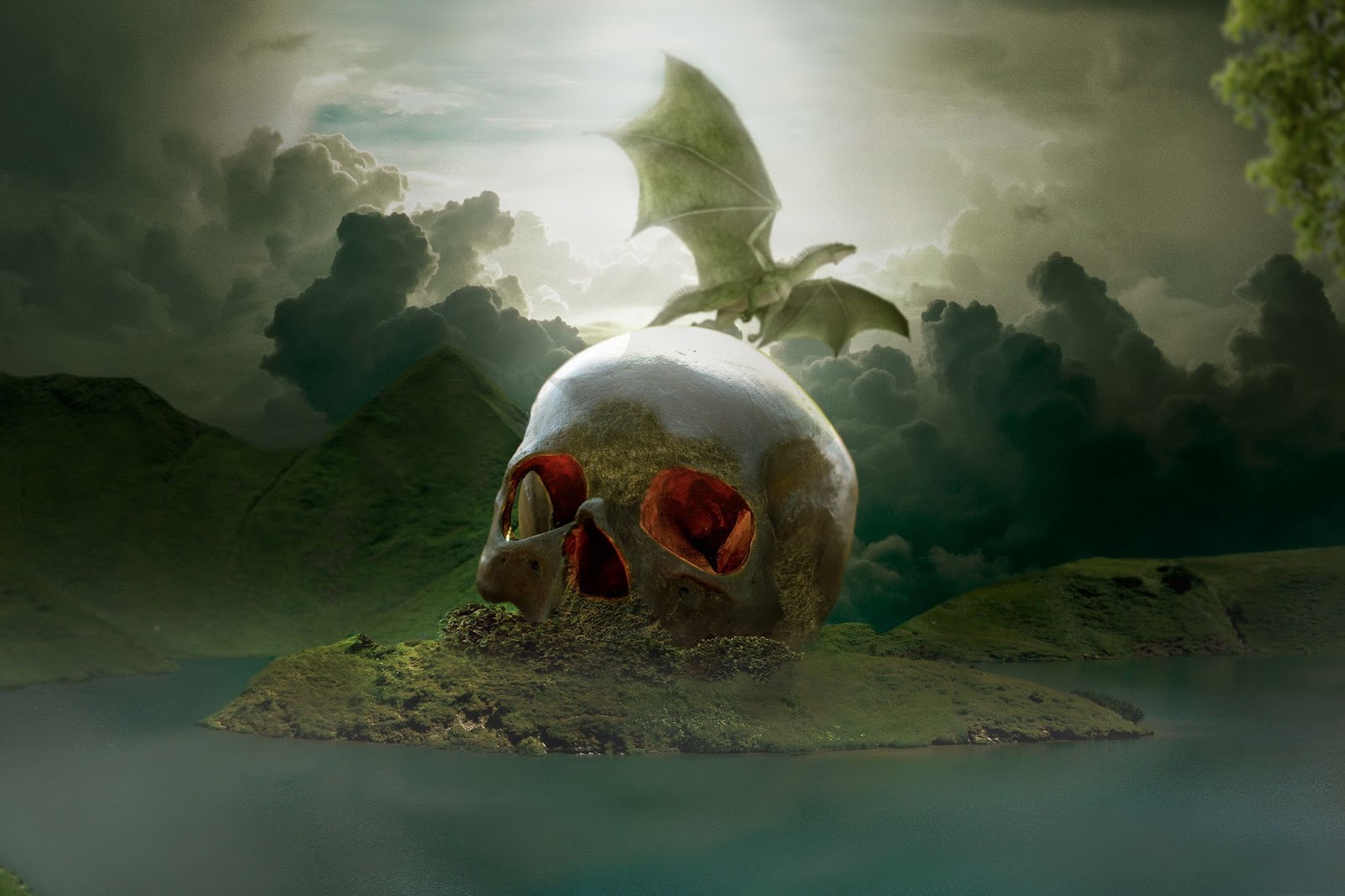 extinction, skull, humans, dinosaurs