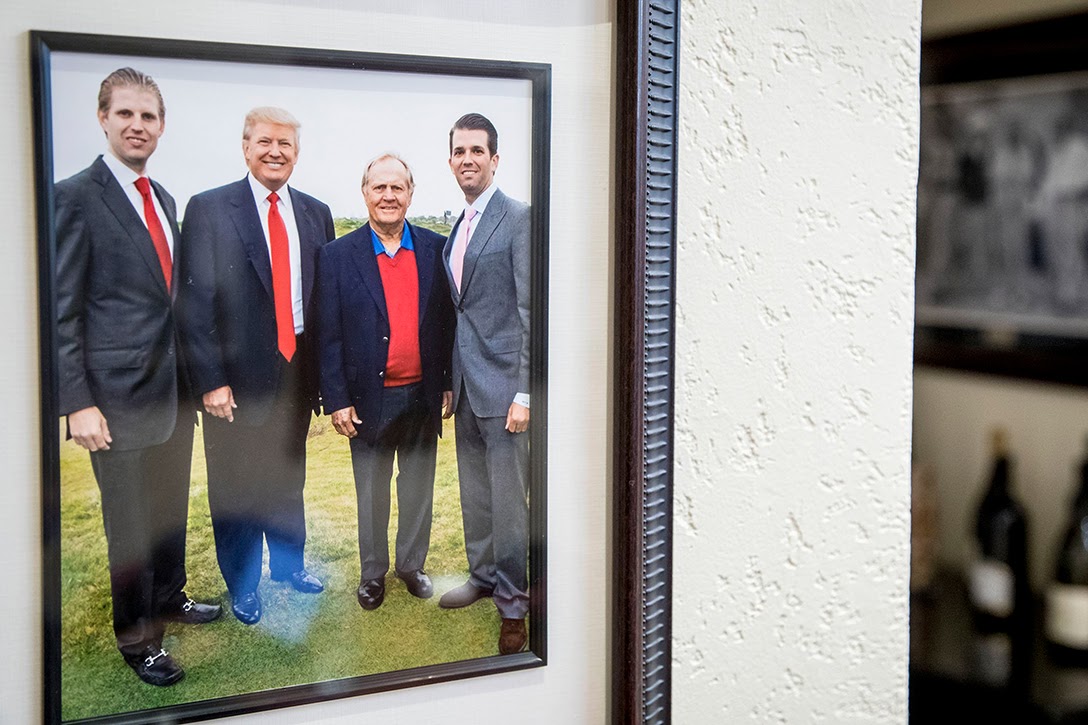 Trump Family, Donald Trump, Jack Nicklaus