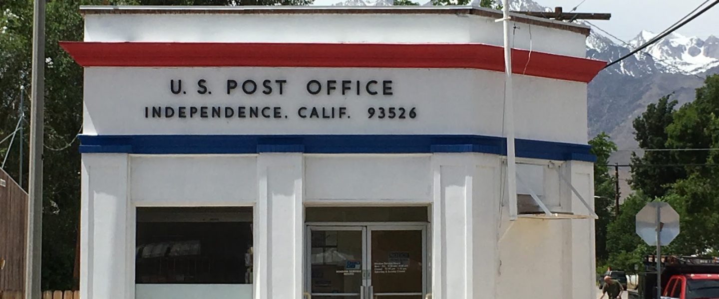 US Post Office Independence, CA