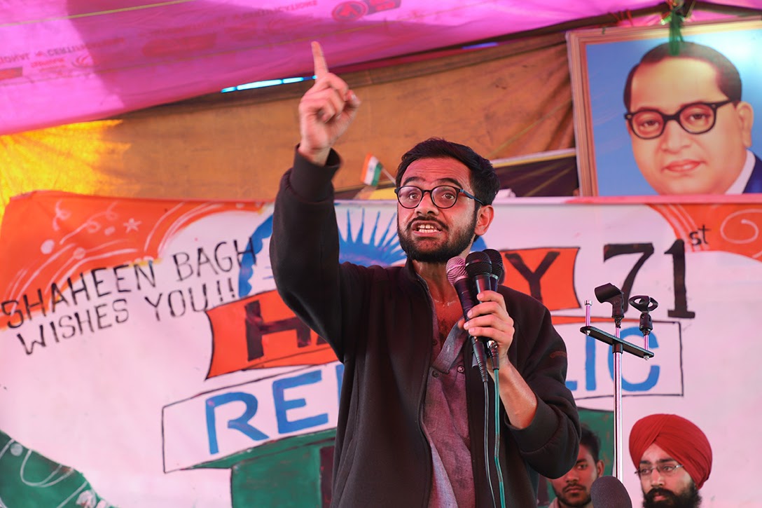 Umar Khalid, Shaheen Bagh