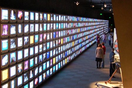 wall of monitors