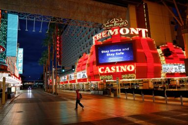 Empty Streets In Las Vegas