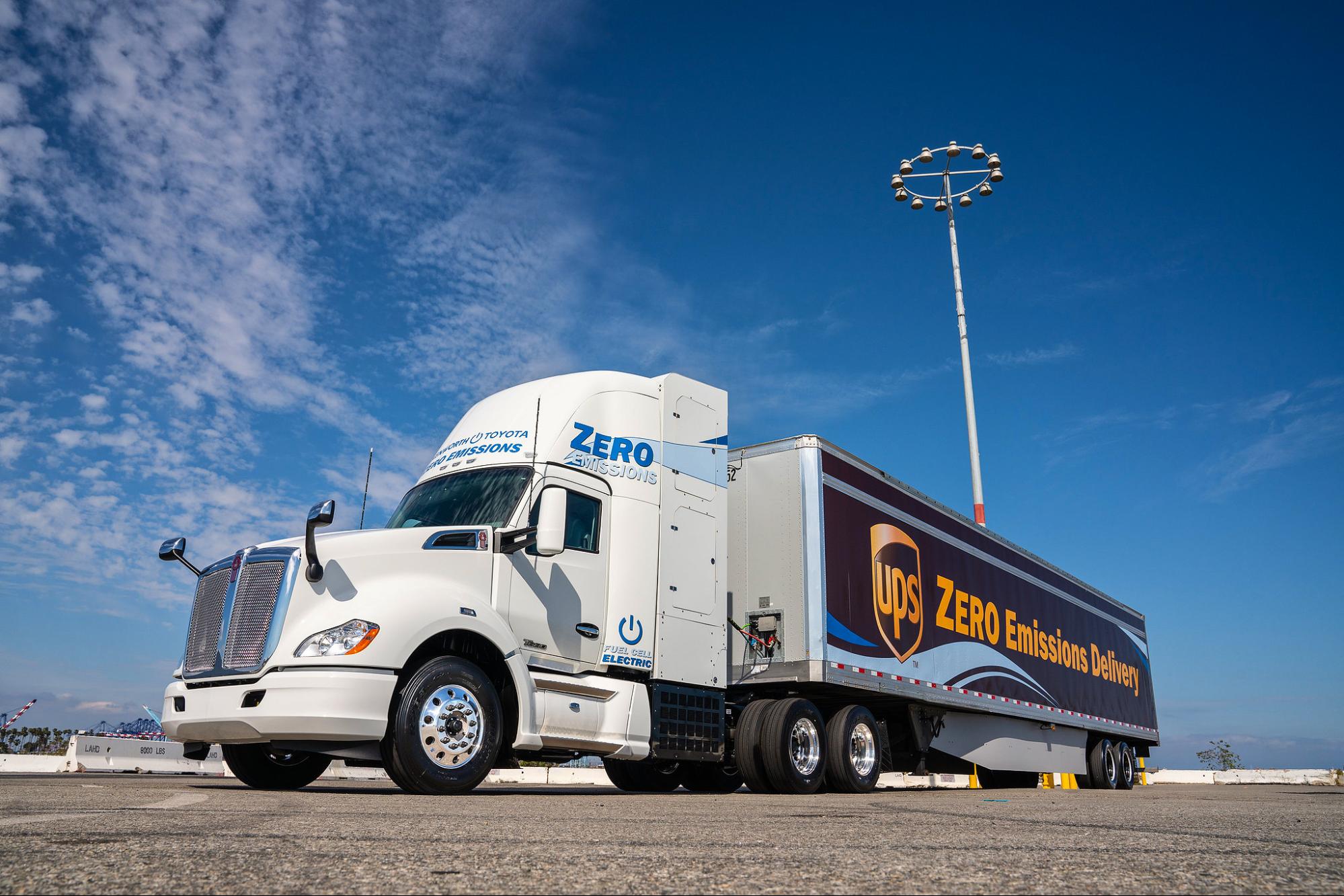 clean energy, electric trucks, greenhouse gas emissions