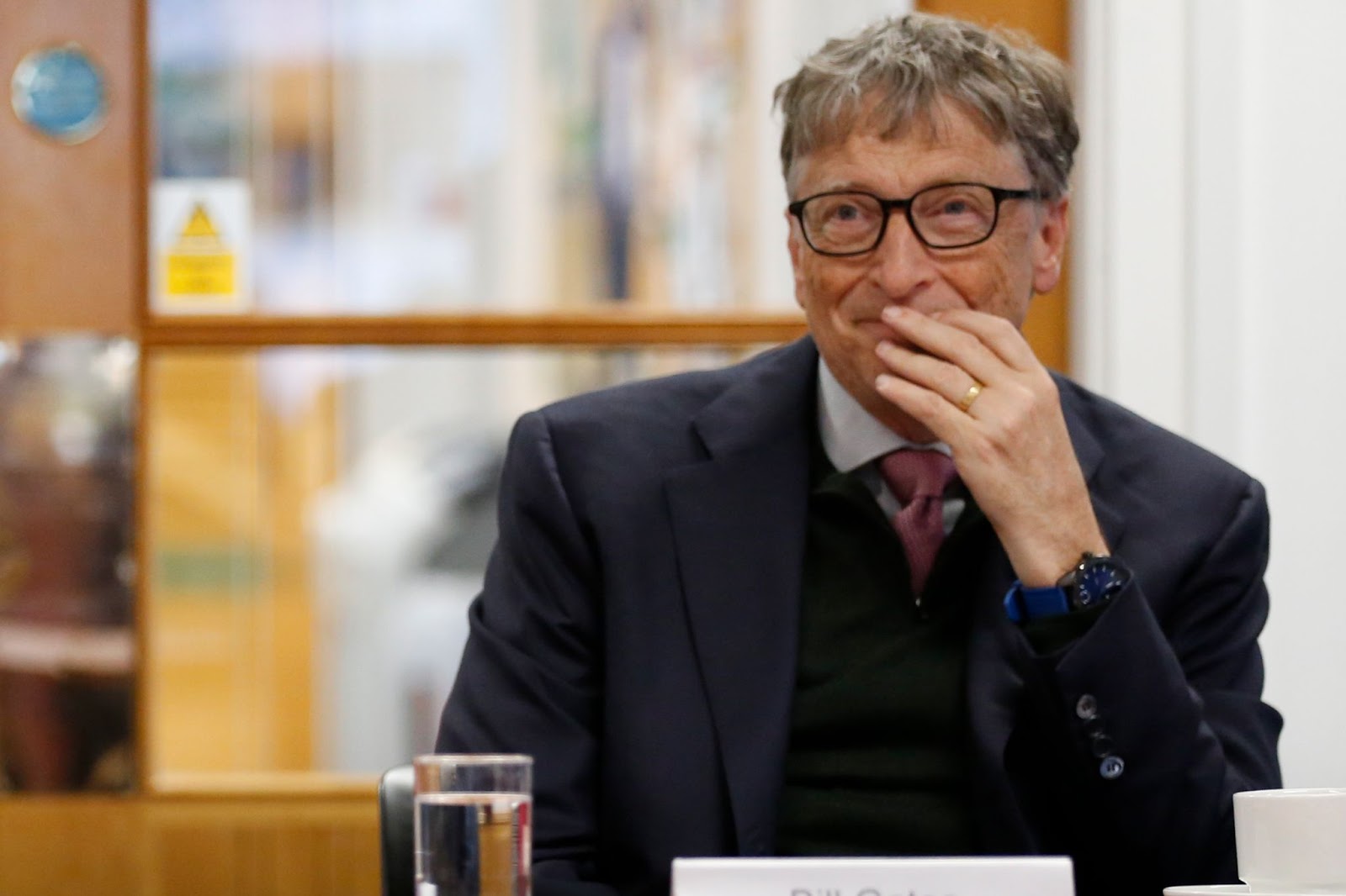 Bill Gates, Scotland, 2018