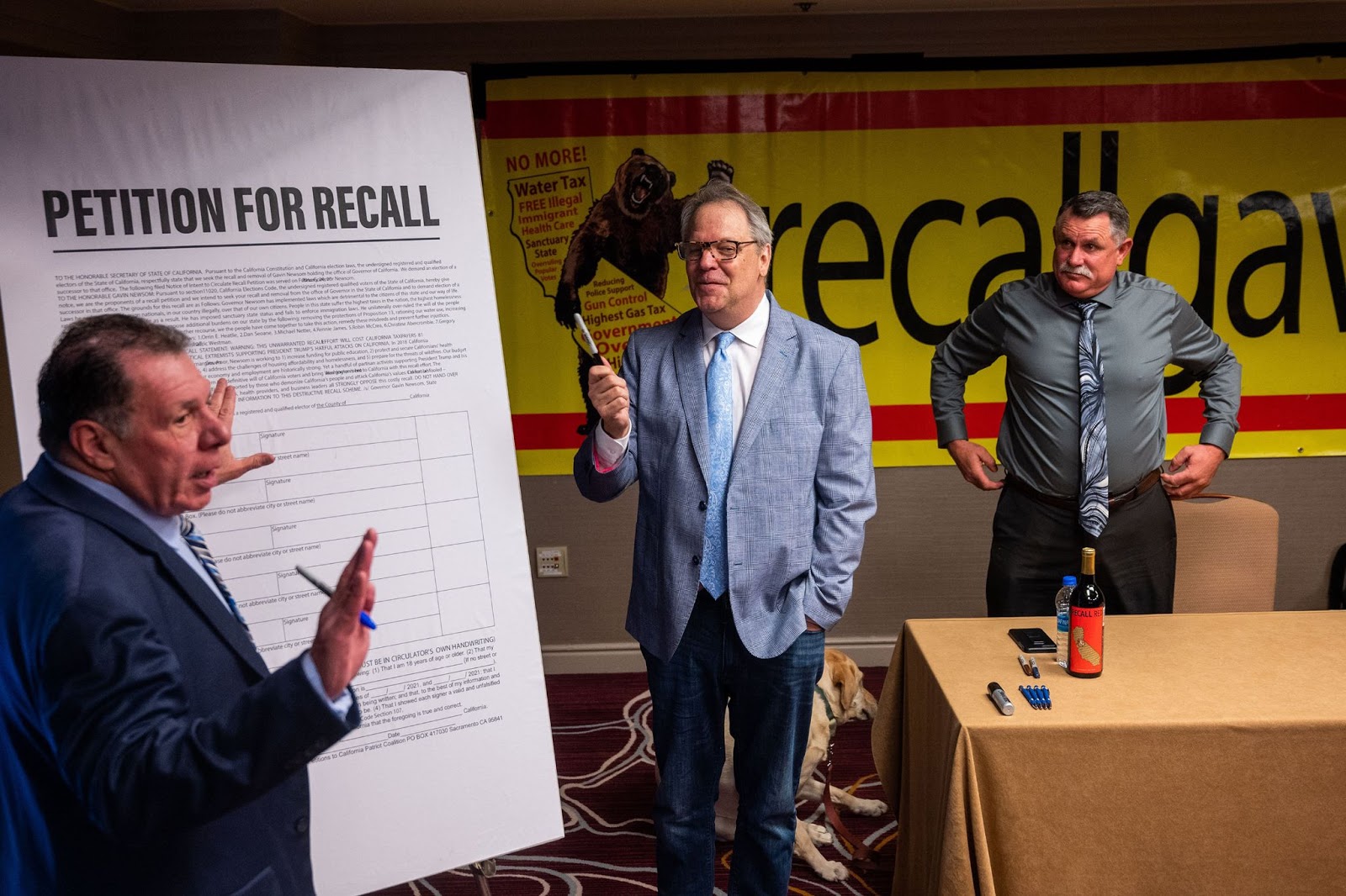 Recall, petition, Gavin Newsom