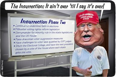 Donald Trump, Insurrection