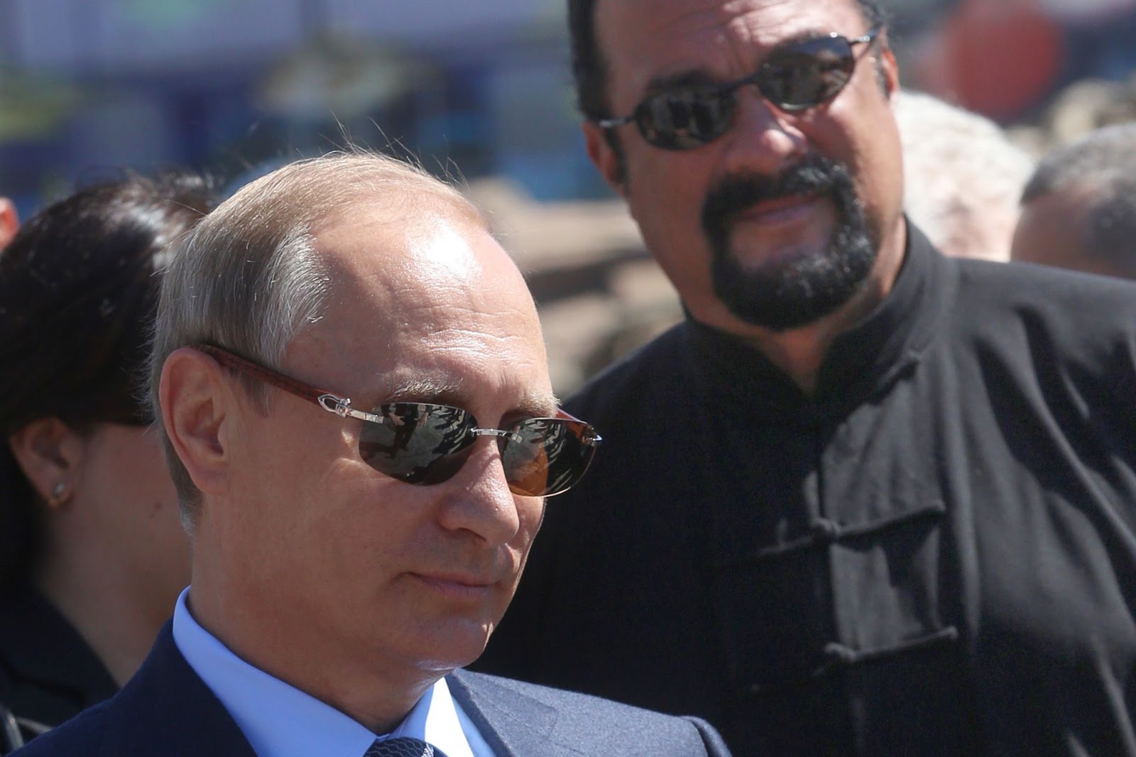 Vladimir Putin, Steven Seagal, Russky Island