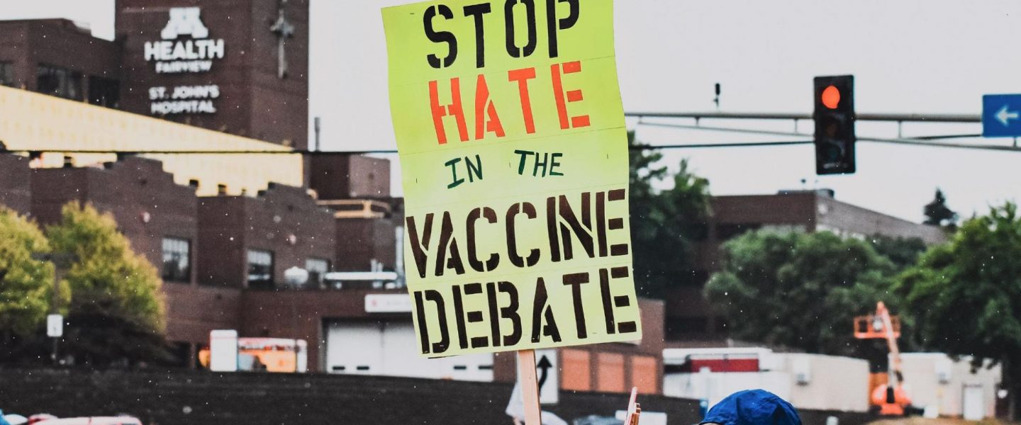 Stop the hate in the vaccine debate