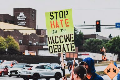 Stop the hate in the vaccine debate