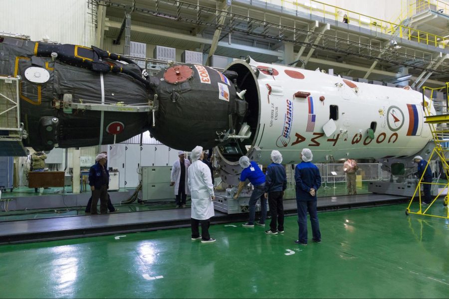 Baikonur Cosmodrome in Kazakhstan