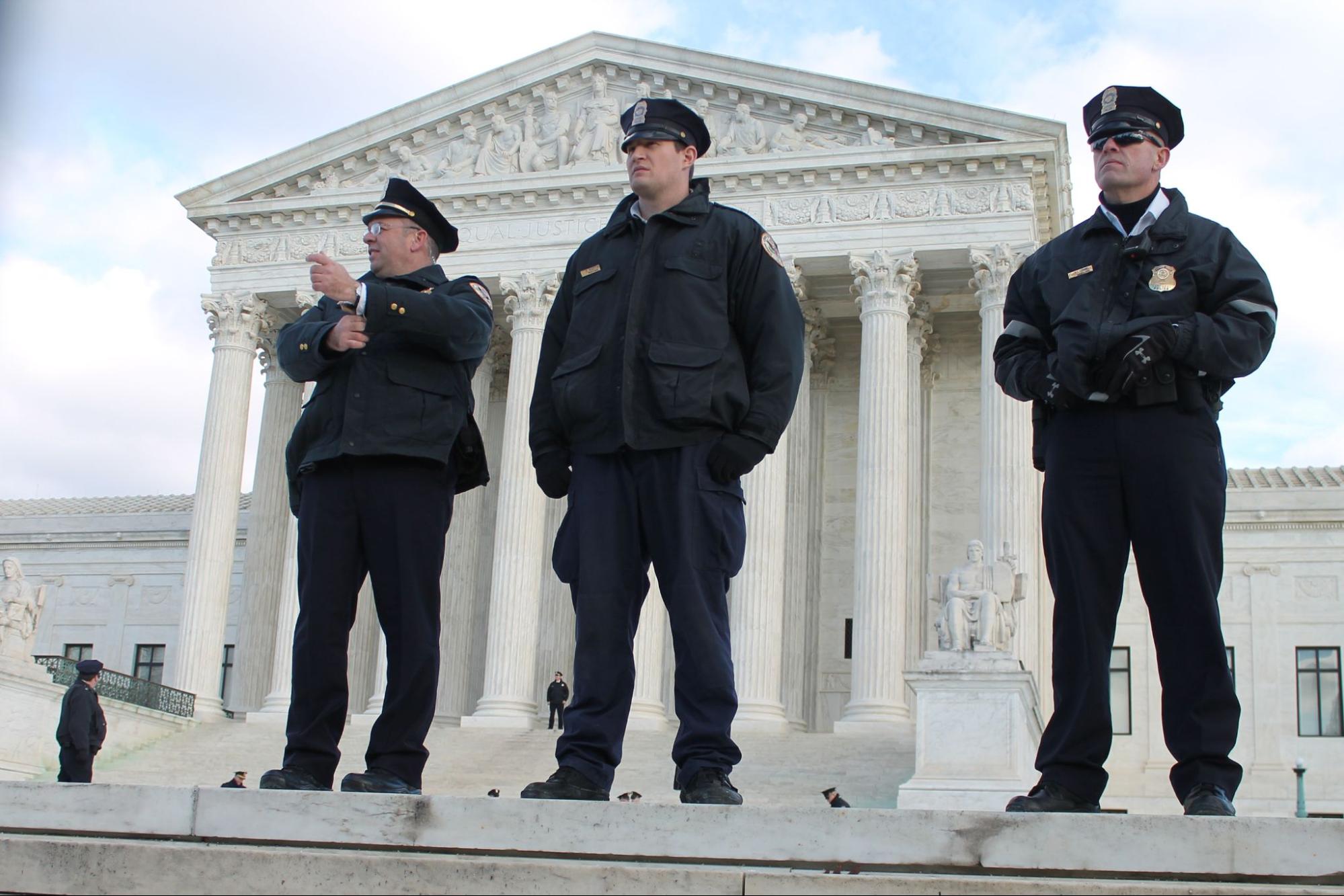 Police, guard, US, Supreme Court