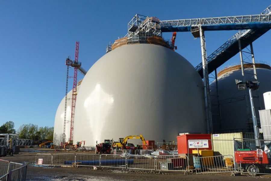 Drax power station, domes