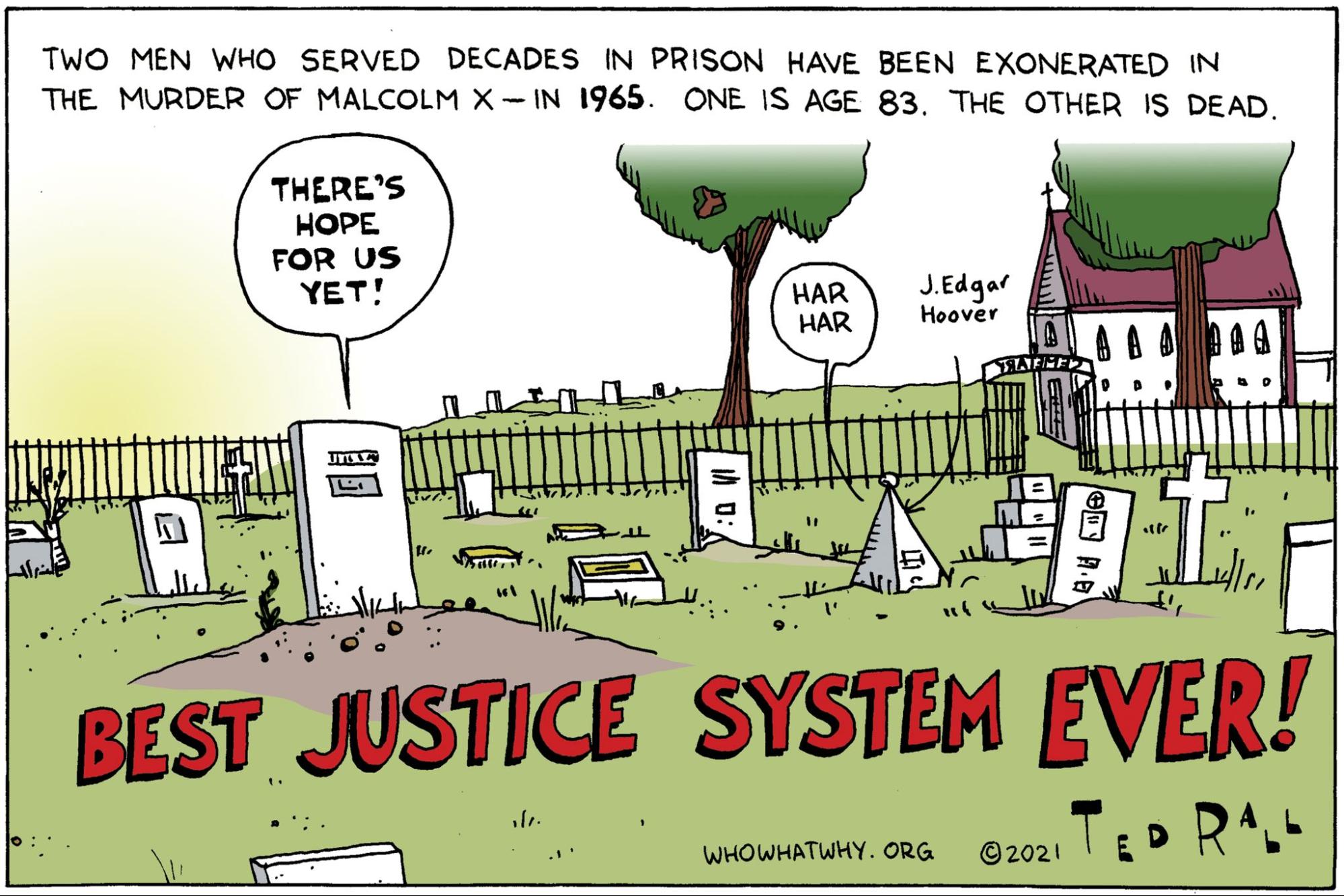 Incarceration. Justice, Malcolm X