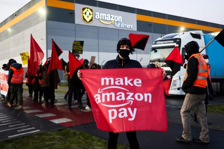 Amazon, worker strike threat, Black Friday, Make Amazon Pay