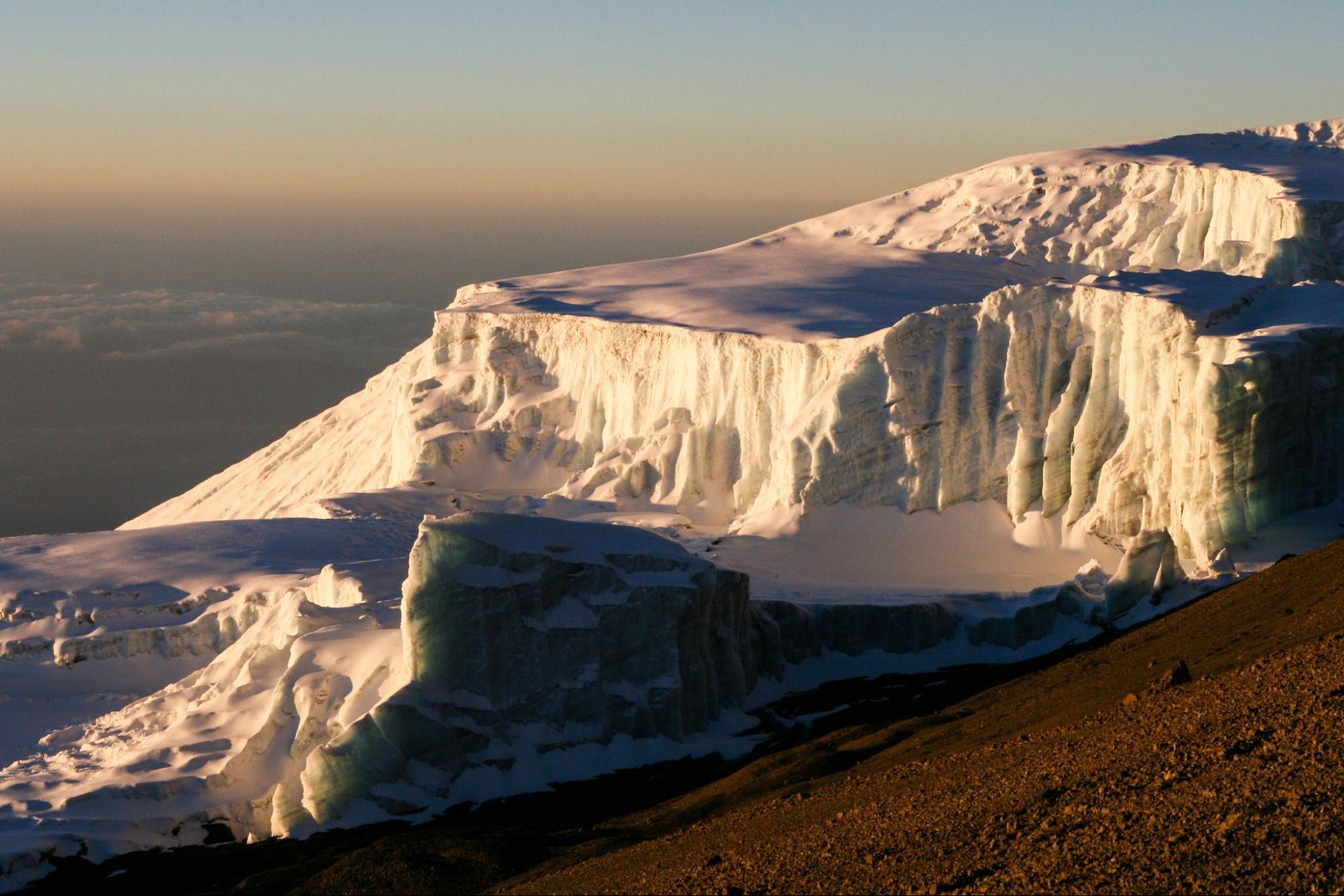 Glacier, Mount Kilimanjaro, Africa