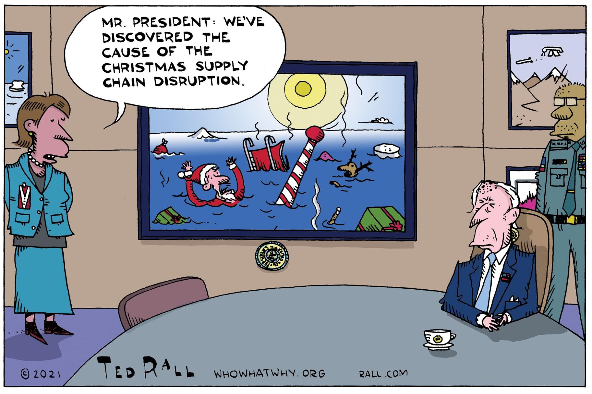 Joe Biden, Santa Claus, Global Warming