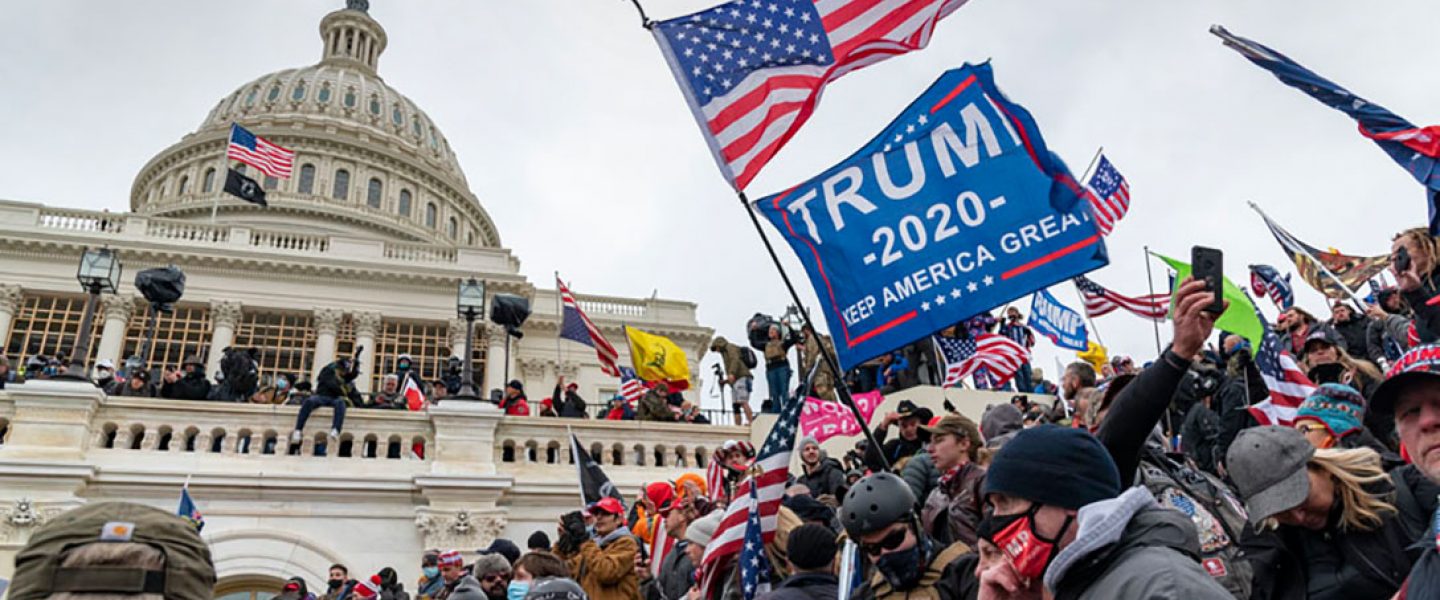 Donald Trump, supporters, storm, Capitol