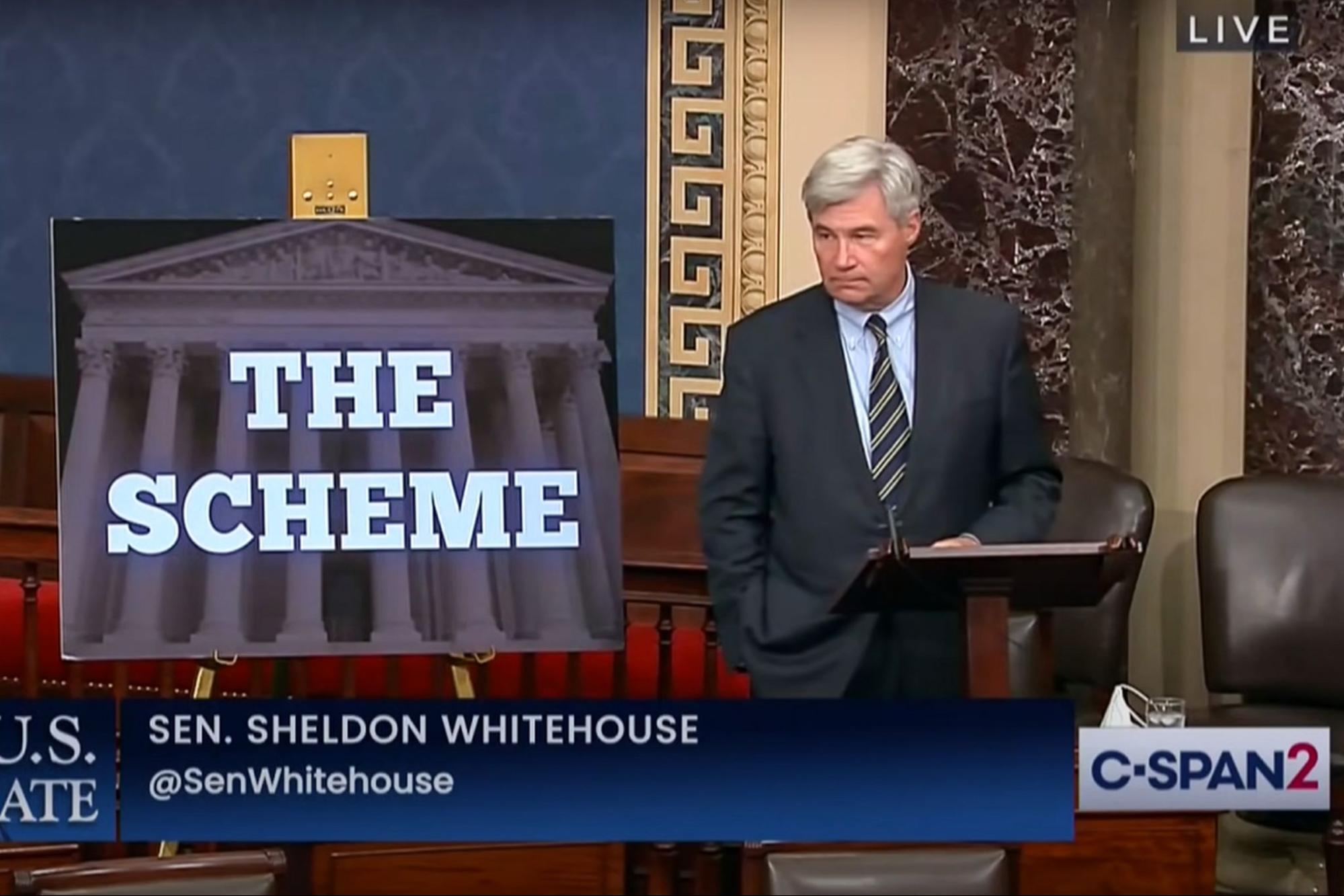 How the Supreme Court Played Capture the Flag: Conversation with Sen. Whitehouse