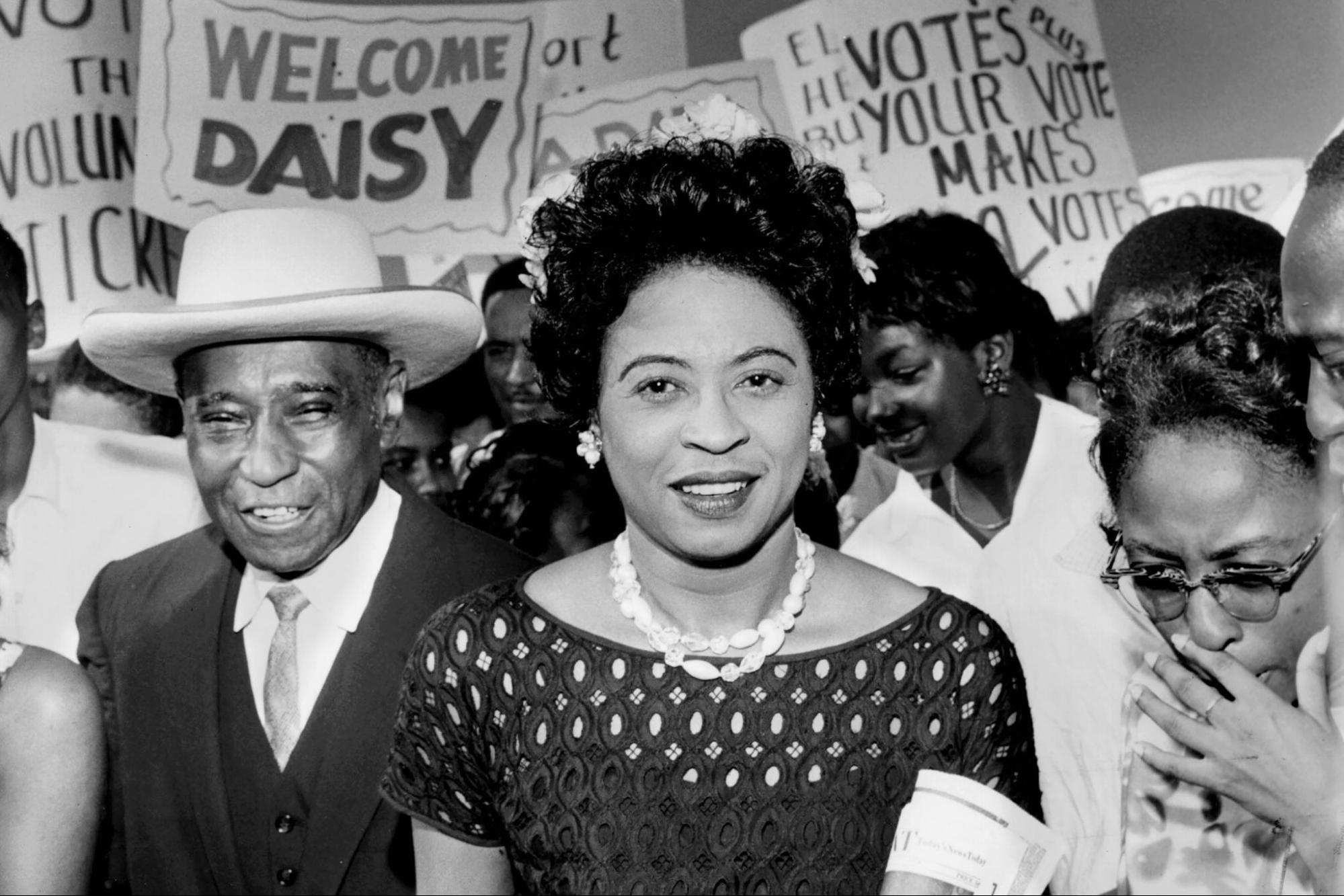 Daisy Bates, Little Rock