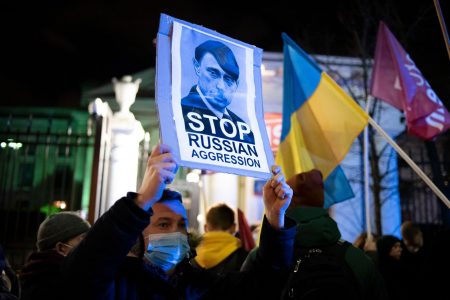 Protest, Warsaw, Vladimir Putin, Ukraine