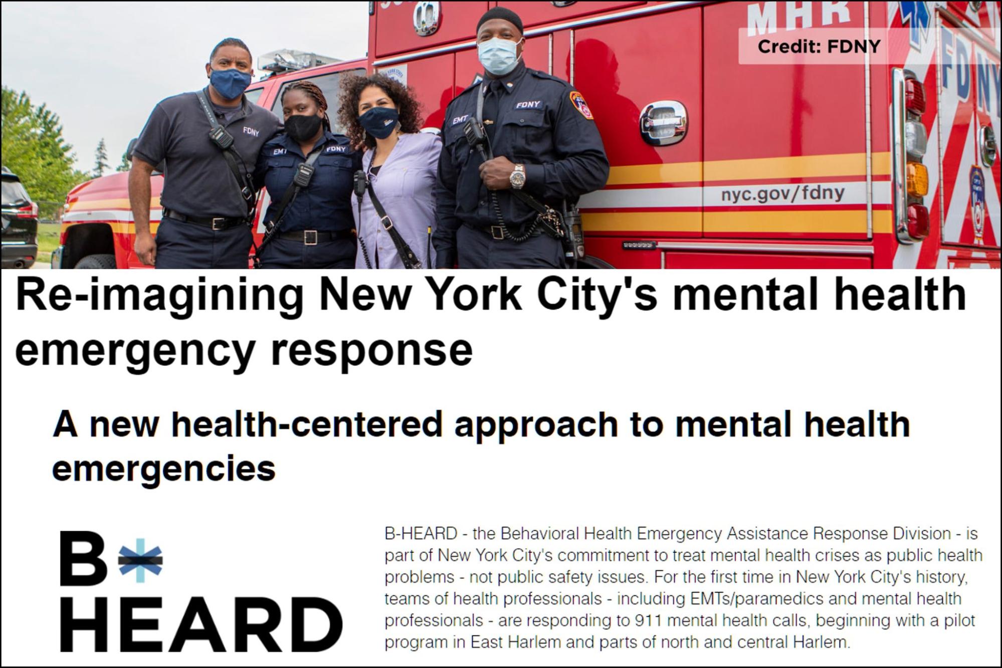 B-HEARD, website, New York City