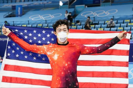 Gold medal winner Nathan Chen, Winter Olympic Games