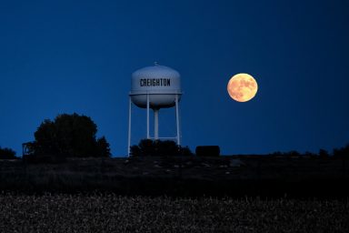 Moonrise, Creighton, Nebraska