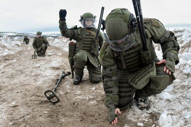 Russian, soldiers, Arctic