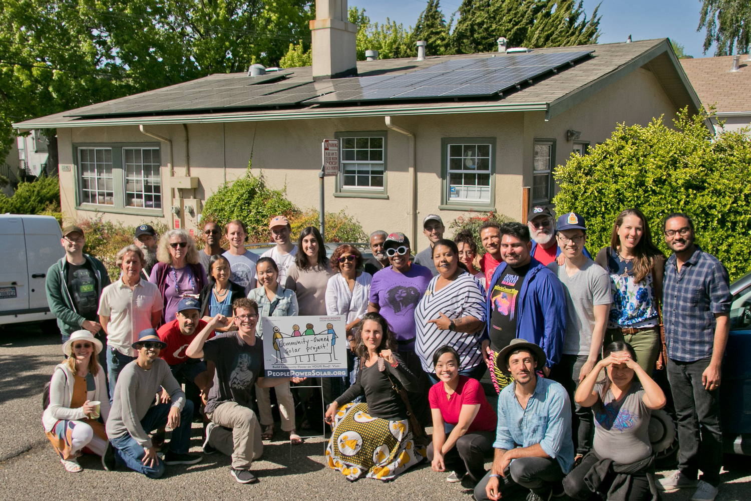 People Power Solar Cooperative, celebration, Oakland