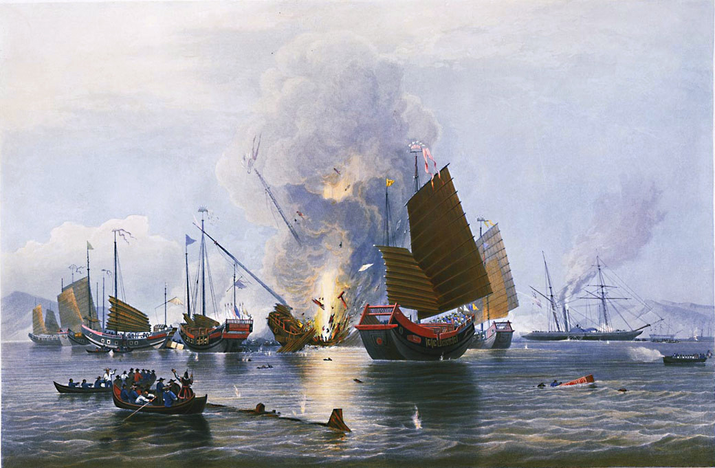 East India Company, ships, Opium War