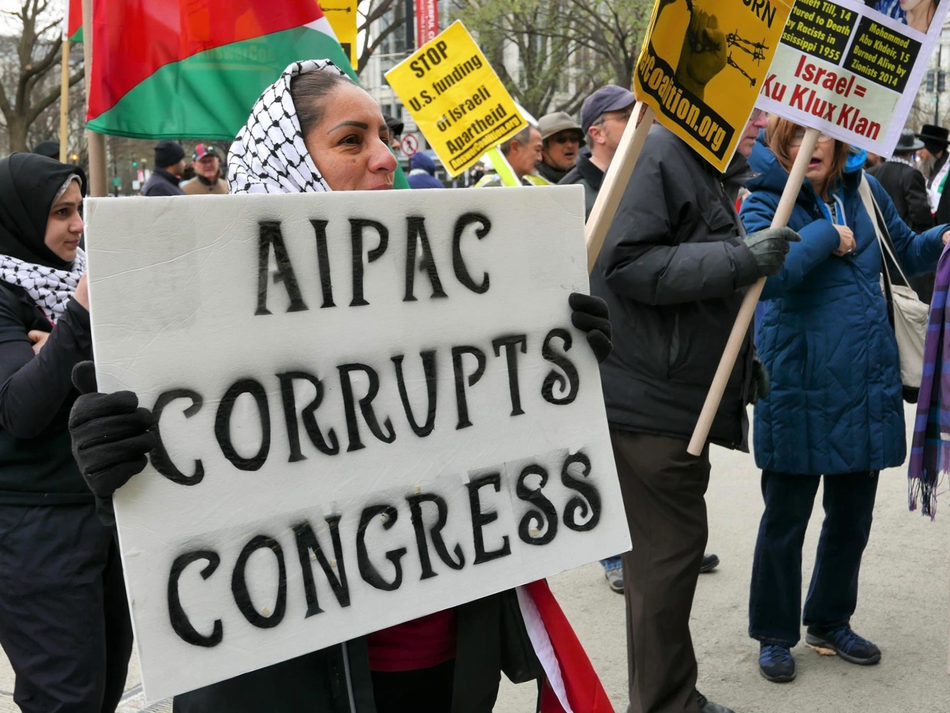 AIPAC, Protest, Palestine