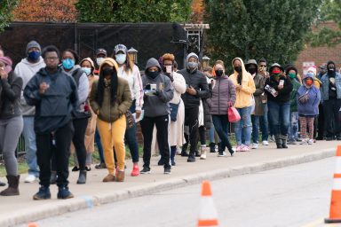 Early Voting, Cleveland, OH, 2020