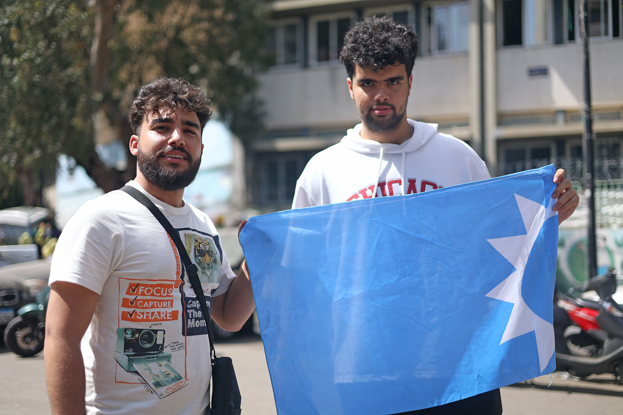 Hamza Othman, flag, Future Movement, Lebanon