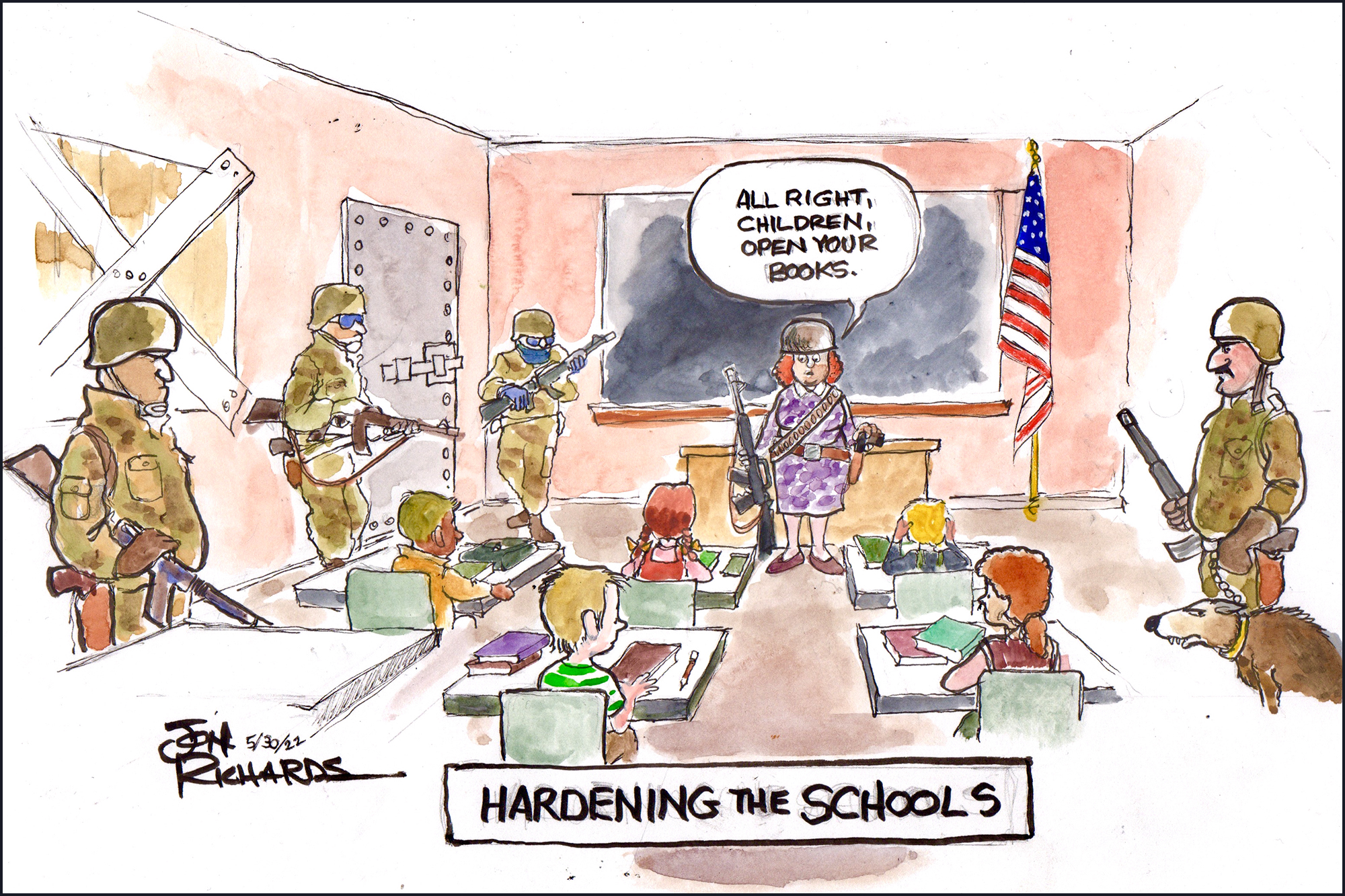 School safety, AR-15, guns