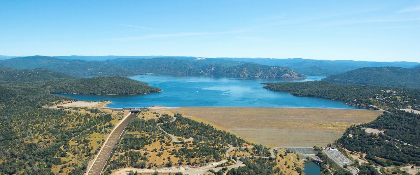dam, California, Lake Oroville