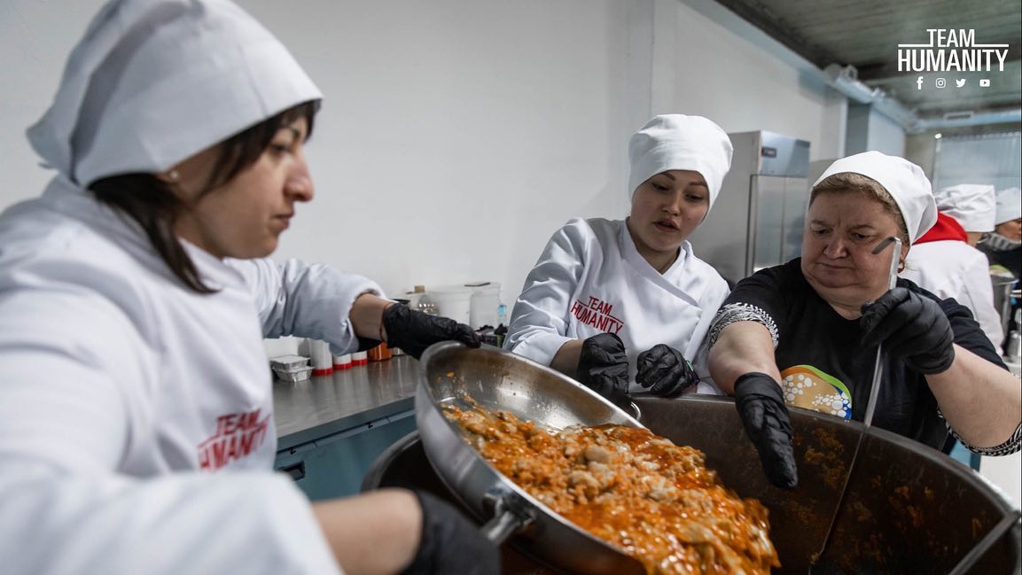 Kitchen, Chişinau, Ukrainian, refugees, Team Humanity