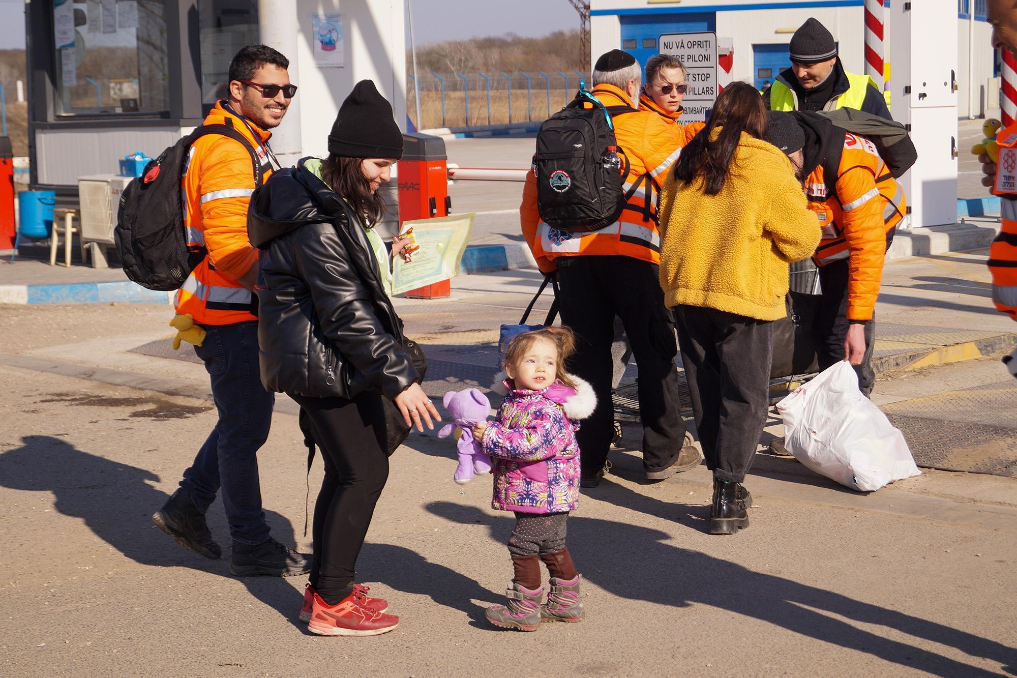 Ukrainian refugees, Palanca