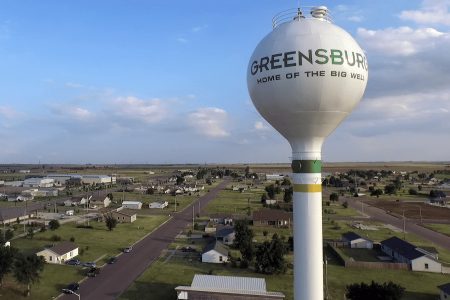 Greensburg, Kansas, water tower