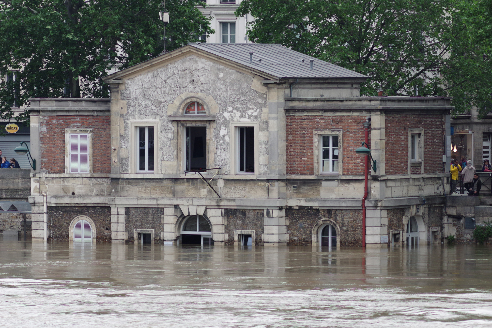 Paris, France, Seine, flood, 2016