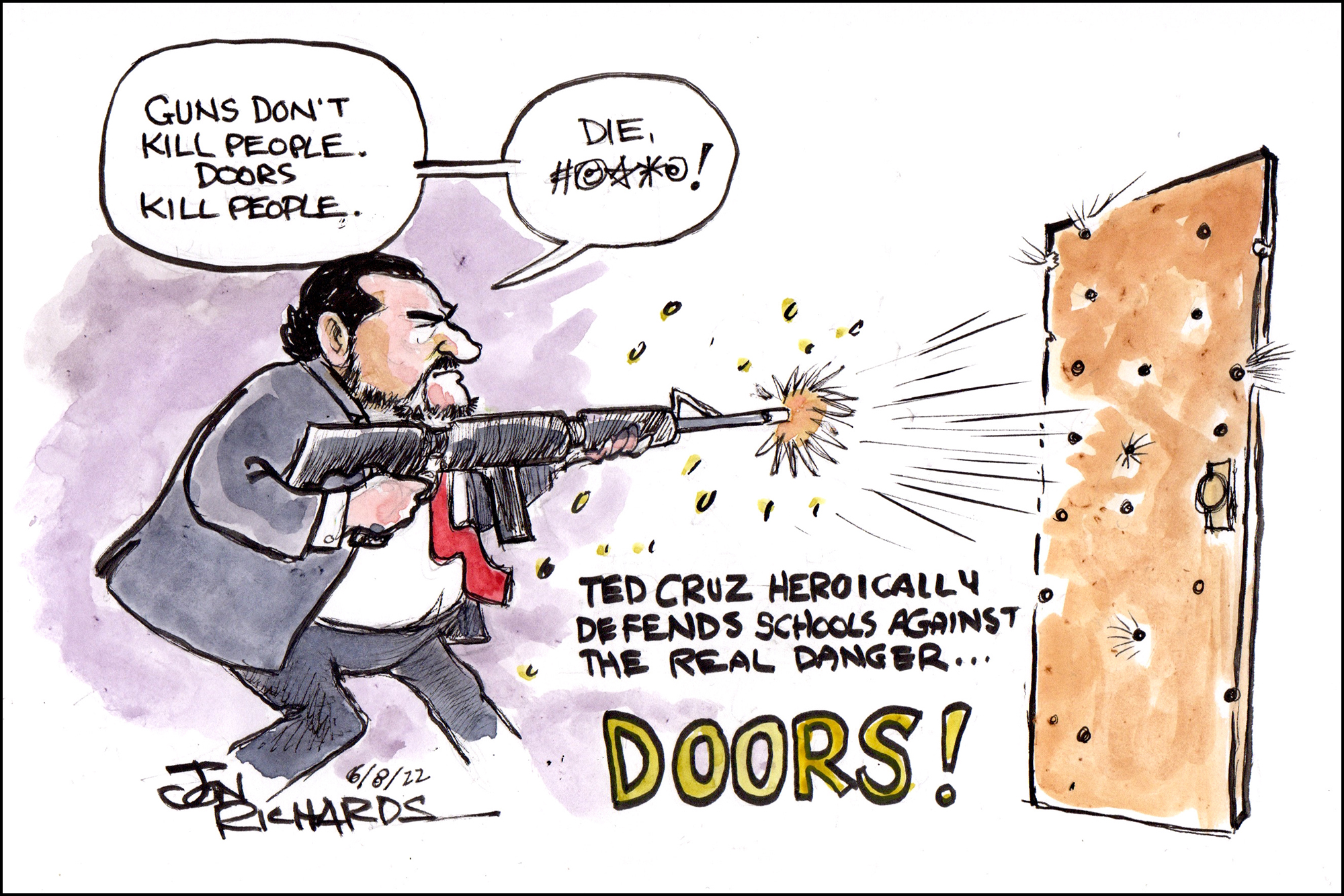 Ted Cruz, gun violence, hypocrite