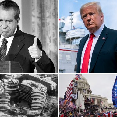 Richard Nixon, Donald Trump, Watergate, Stop the Steal