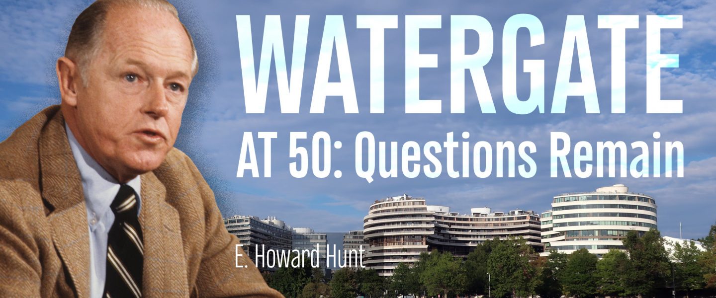 E Howard Hunt, Watergate