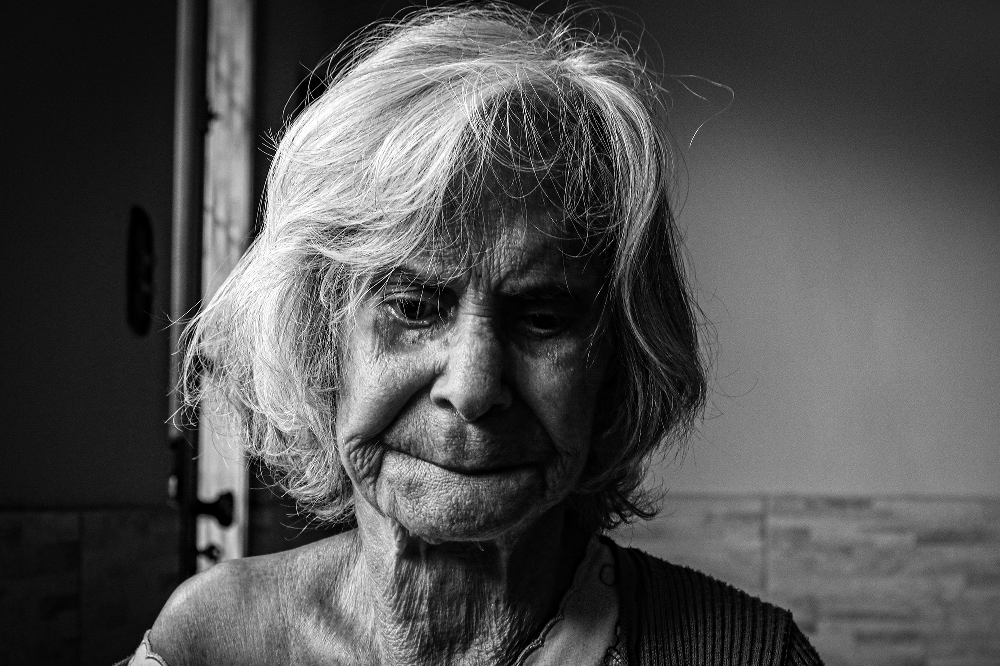 Elderly woman, alzheimers