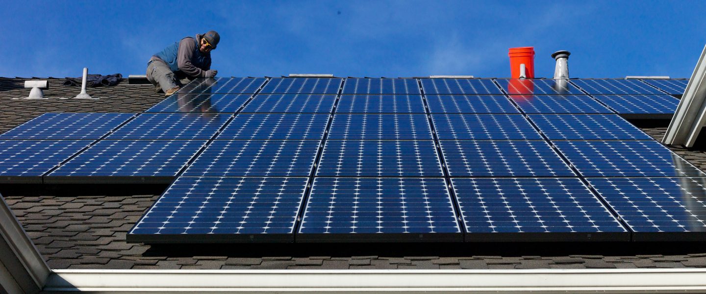 Solar panel, installation, 30 panels