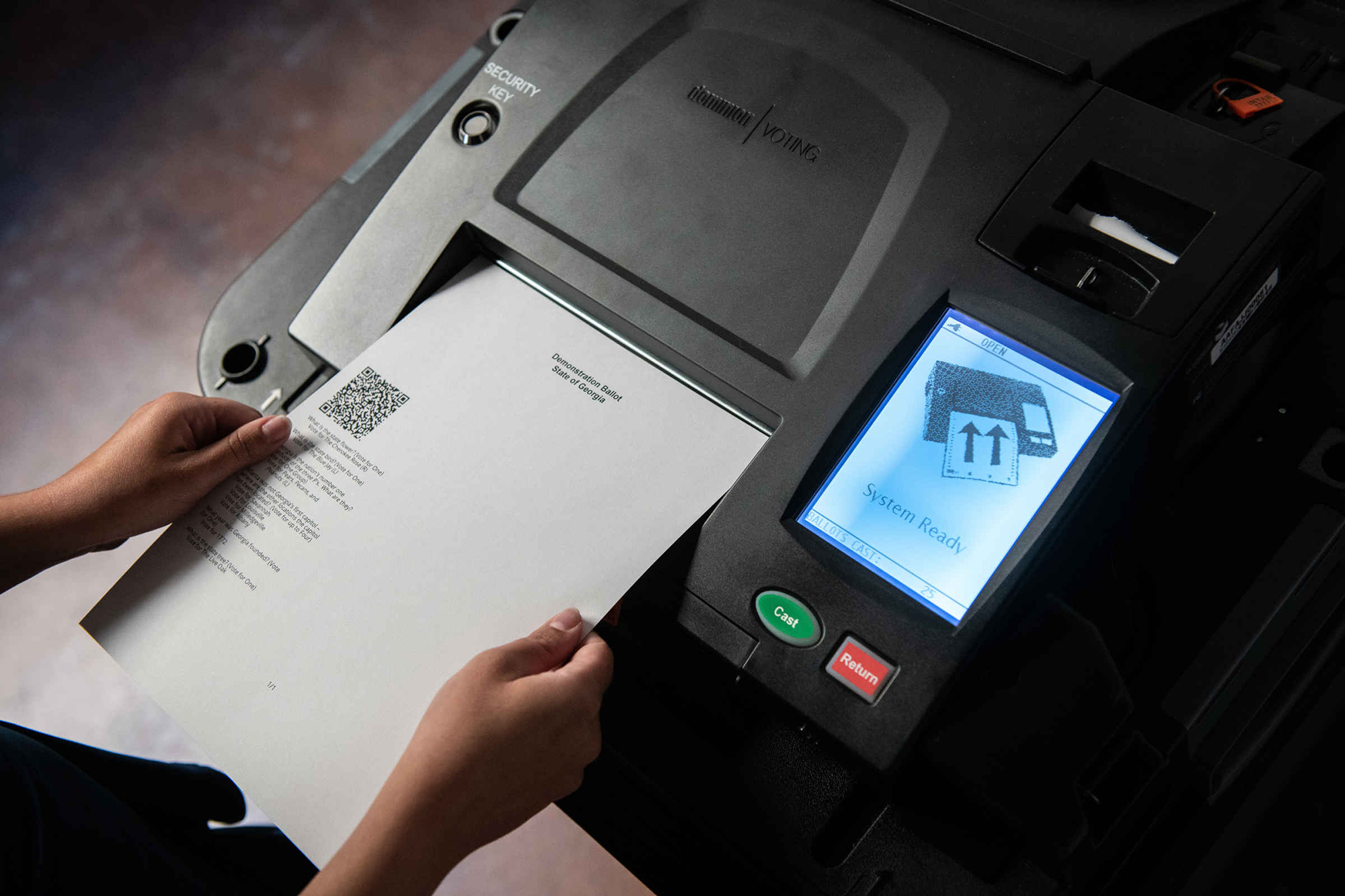 Barcode Voting Machines: The Most Unnecessary Gap in US Election Security