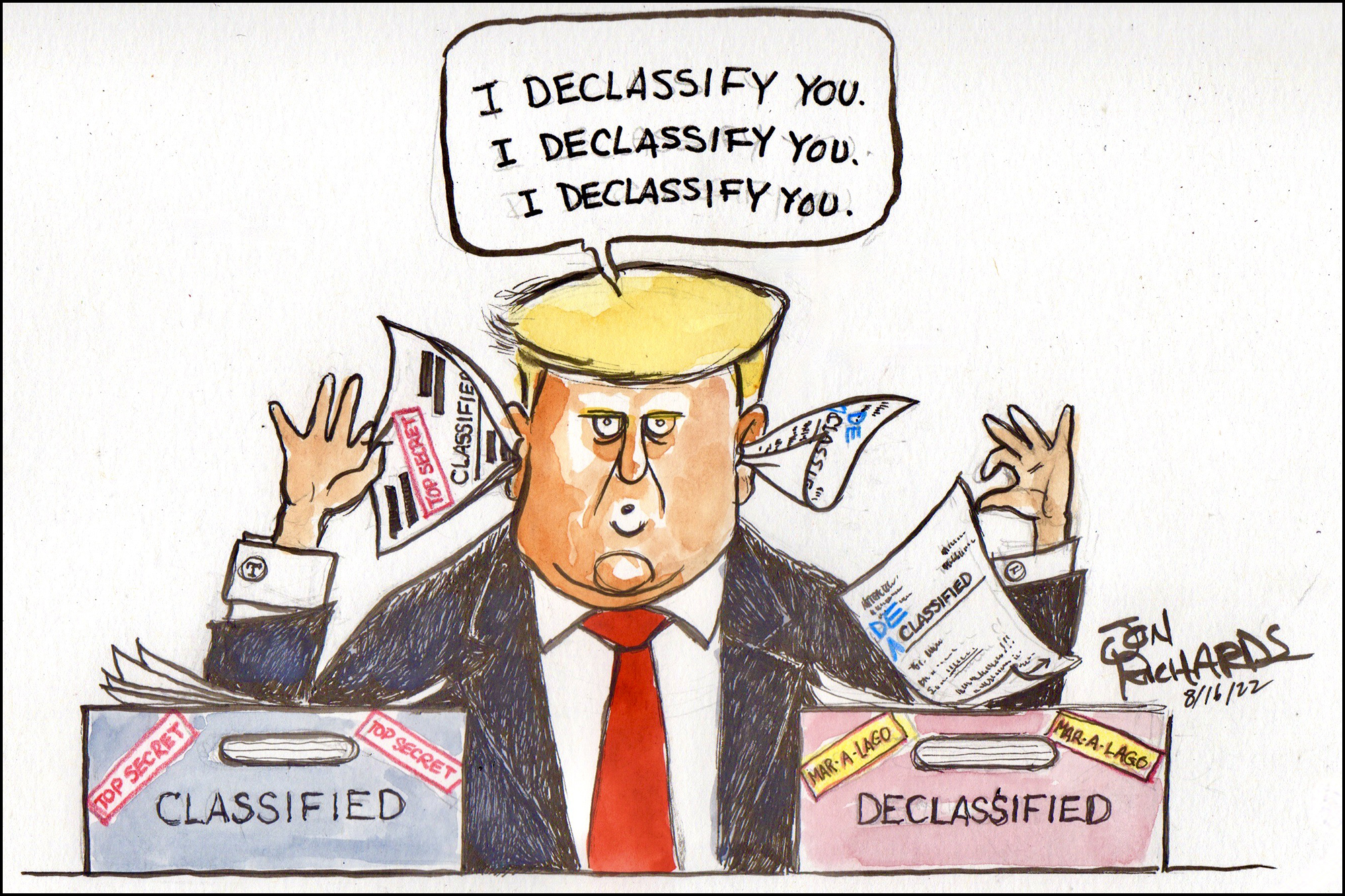 Donald Trump, Classified Documents, Mar-a-Lago