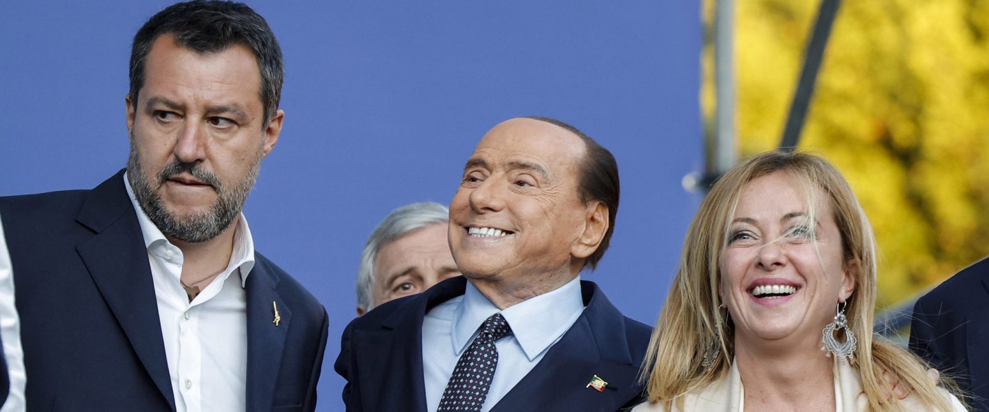 Lega Nord Matteo Salvini, Silvio Berlusconi, Giorgia Meloni