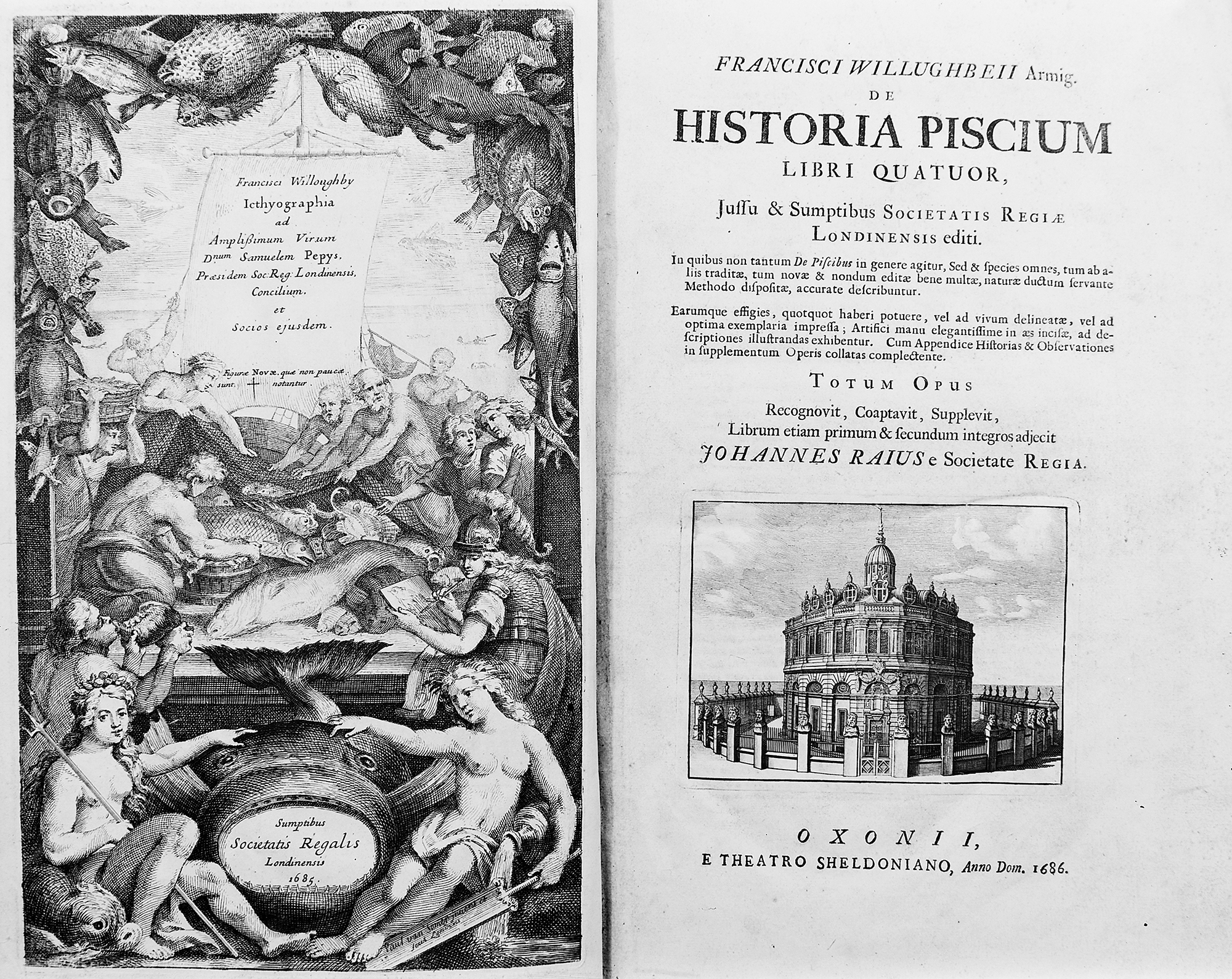 De Historia Piscium, Francis Willughby