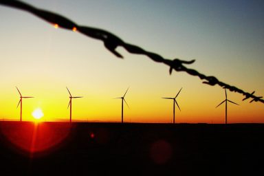 wind farm, West Texas