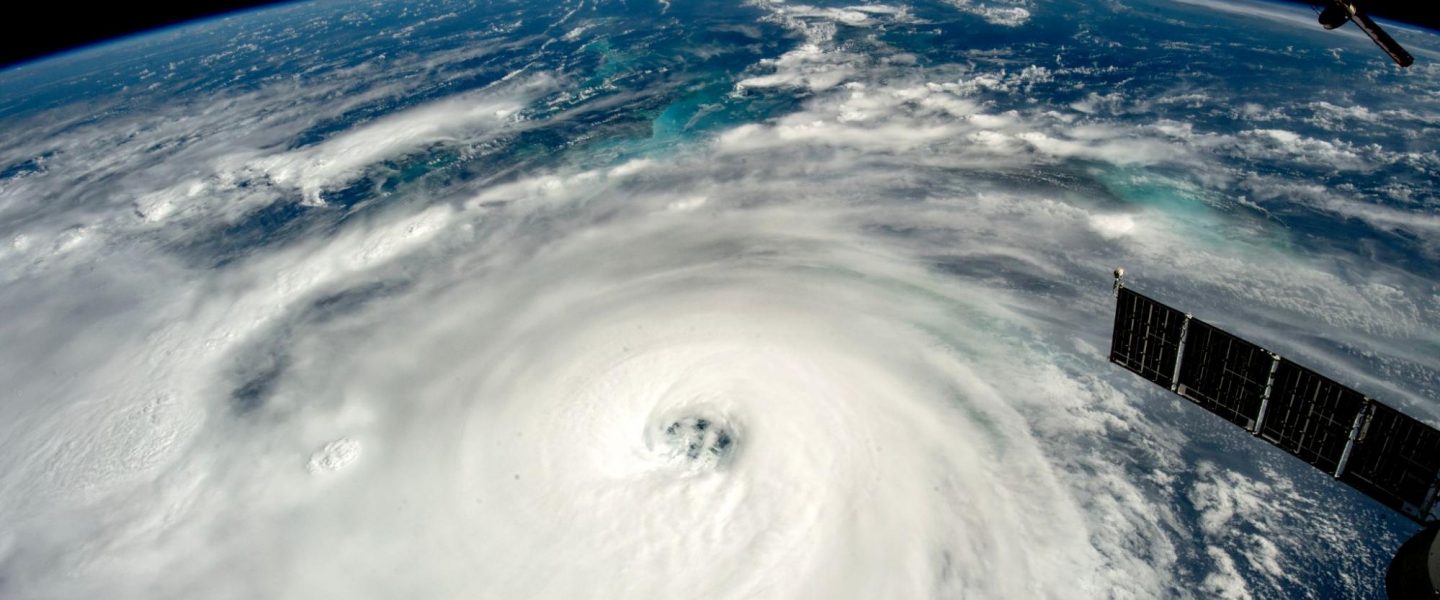 Hurricane Ian, from space